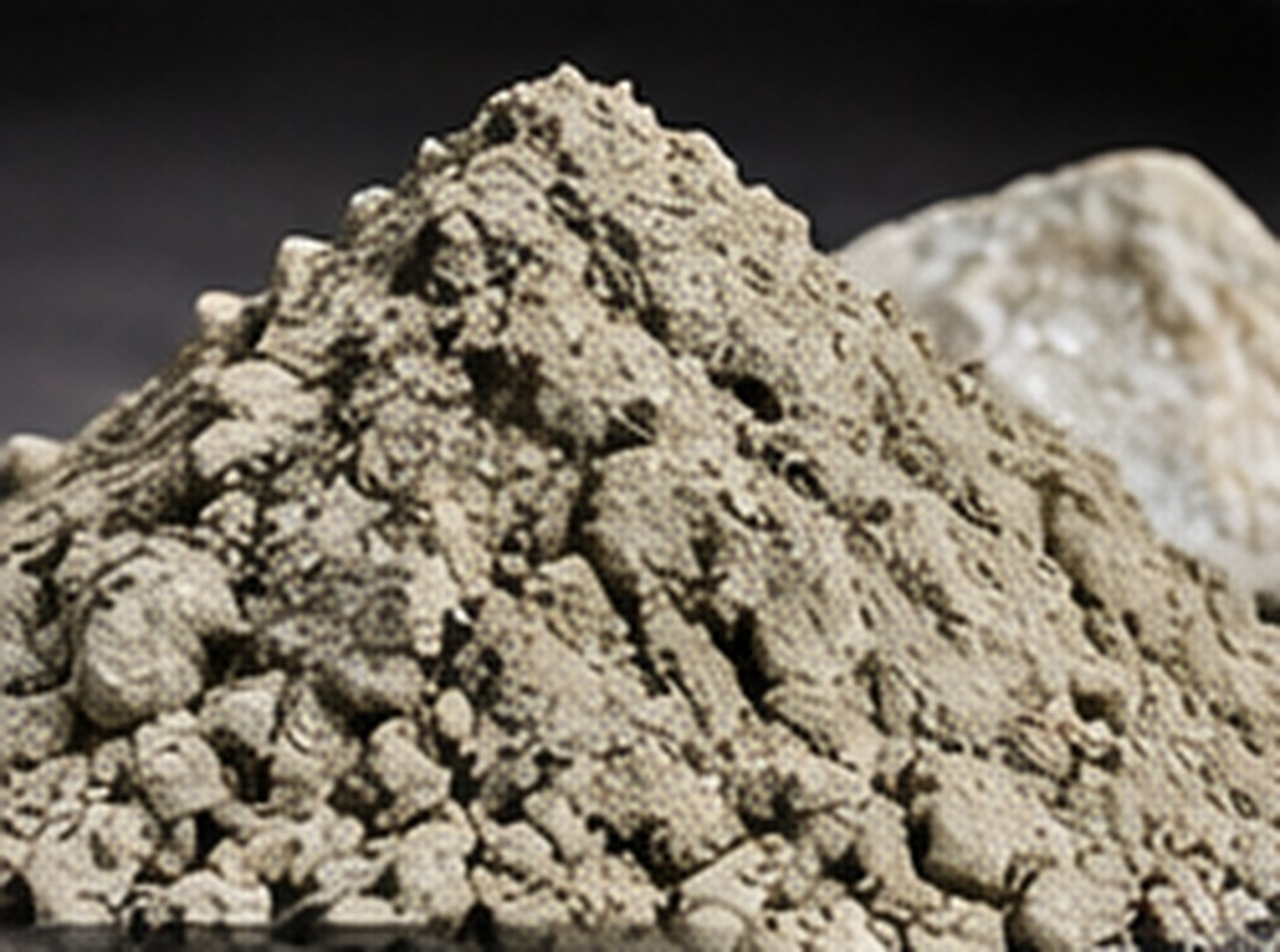 بنتونايت mineral sample photograph (illustrative)